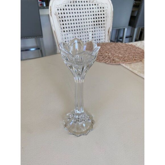 Glass Tulip Candle Stick - Picture 1 of 3